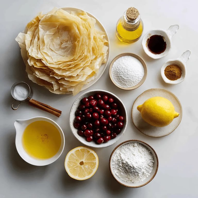 Cranberry Bliss Strudel