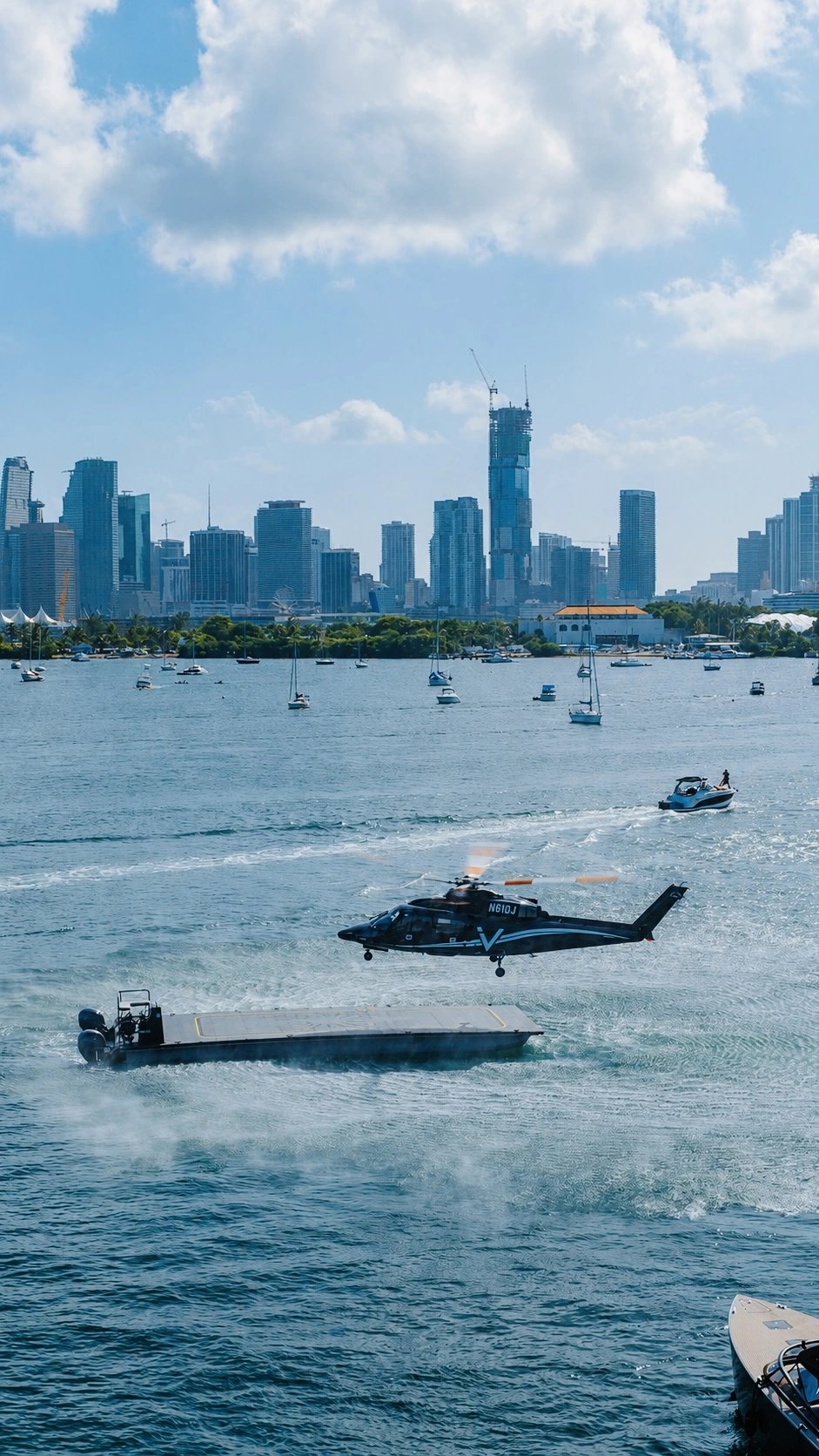 ilandmiami helicopter landing miami water 6818873