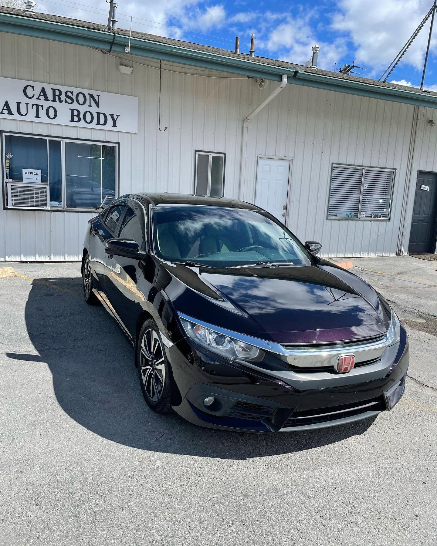 Honda In Front at Carson Auto Body