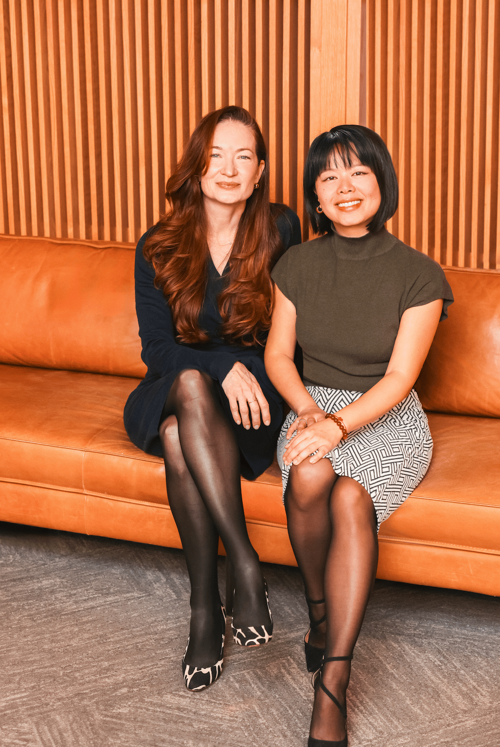 Jessica Perrizo and Su Miao of The Creative Collective Team