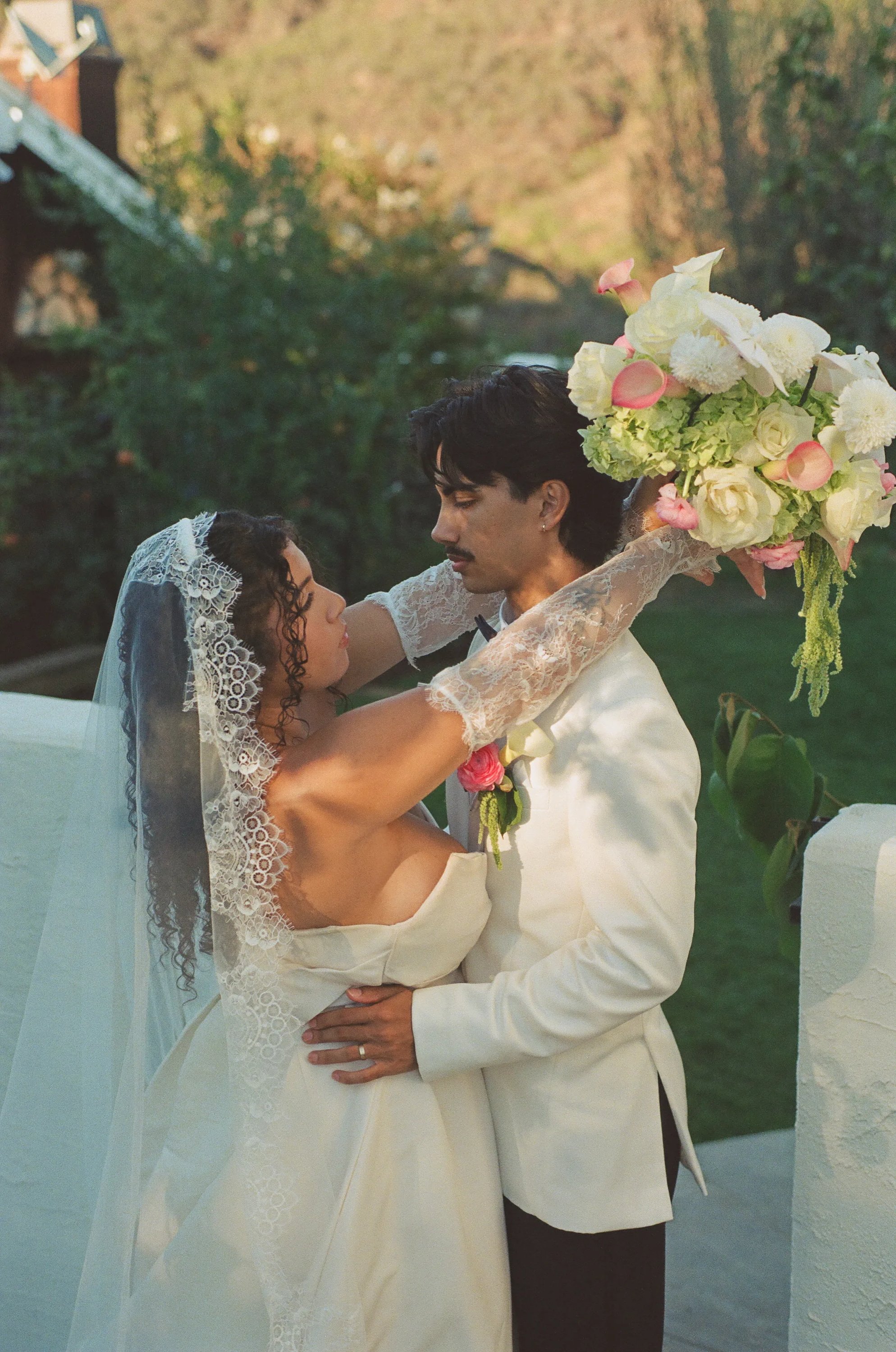 Digital and film wedding photography in Southern California