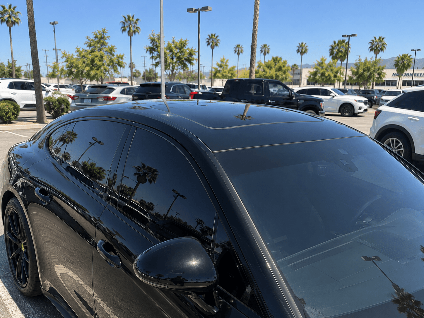 South Coast Shade project: sunroof