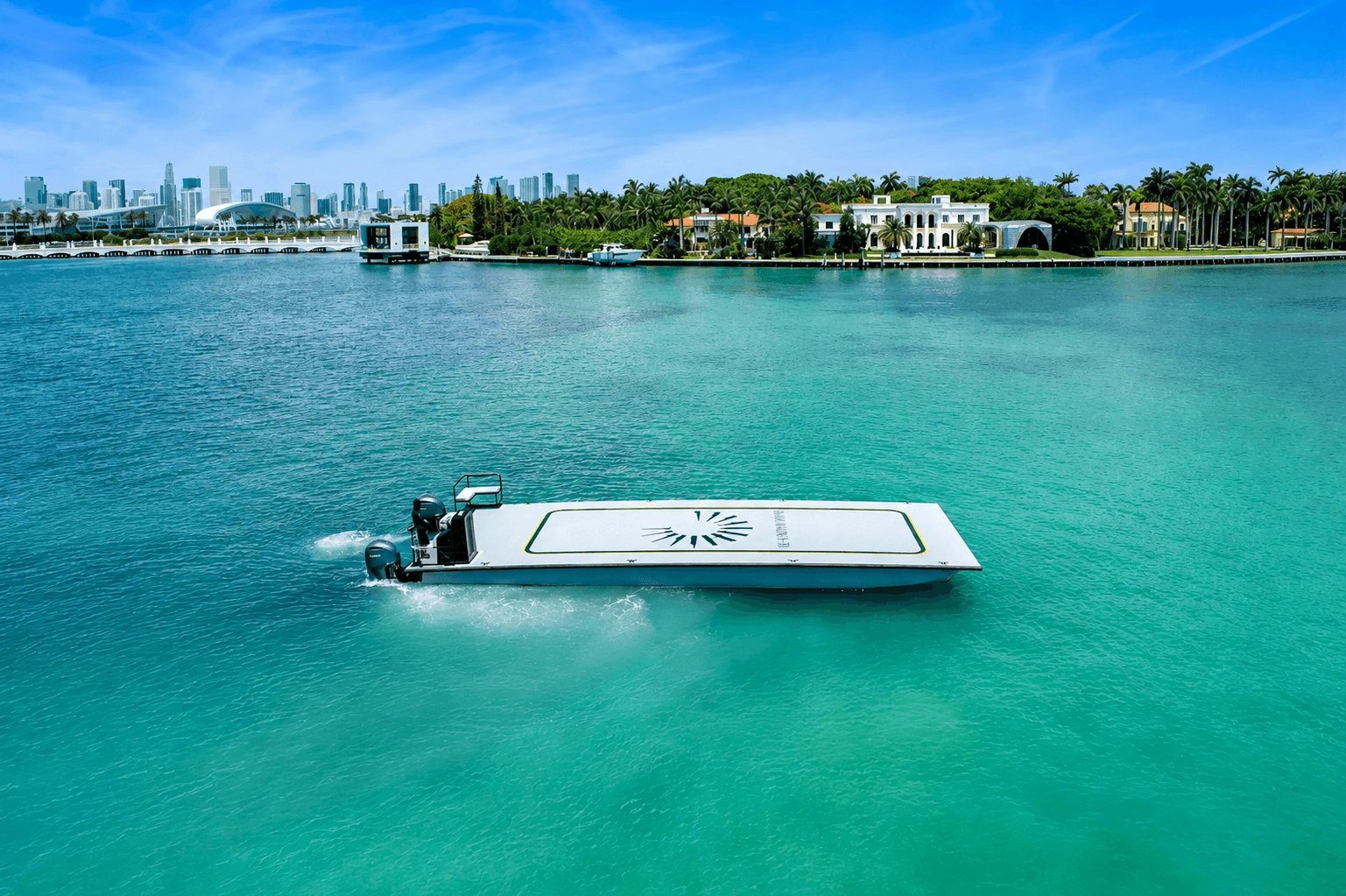 ilandmiami luxury helicopter water landing 4230859