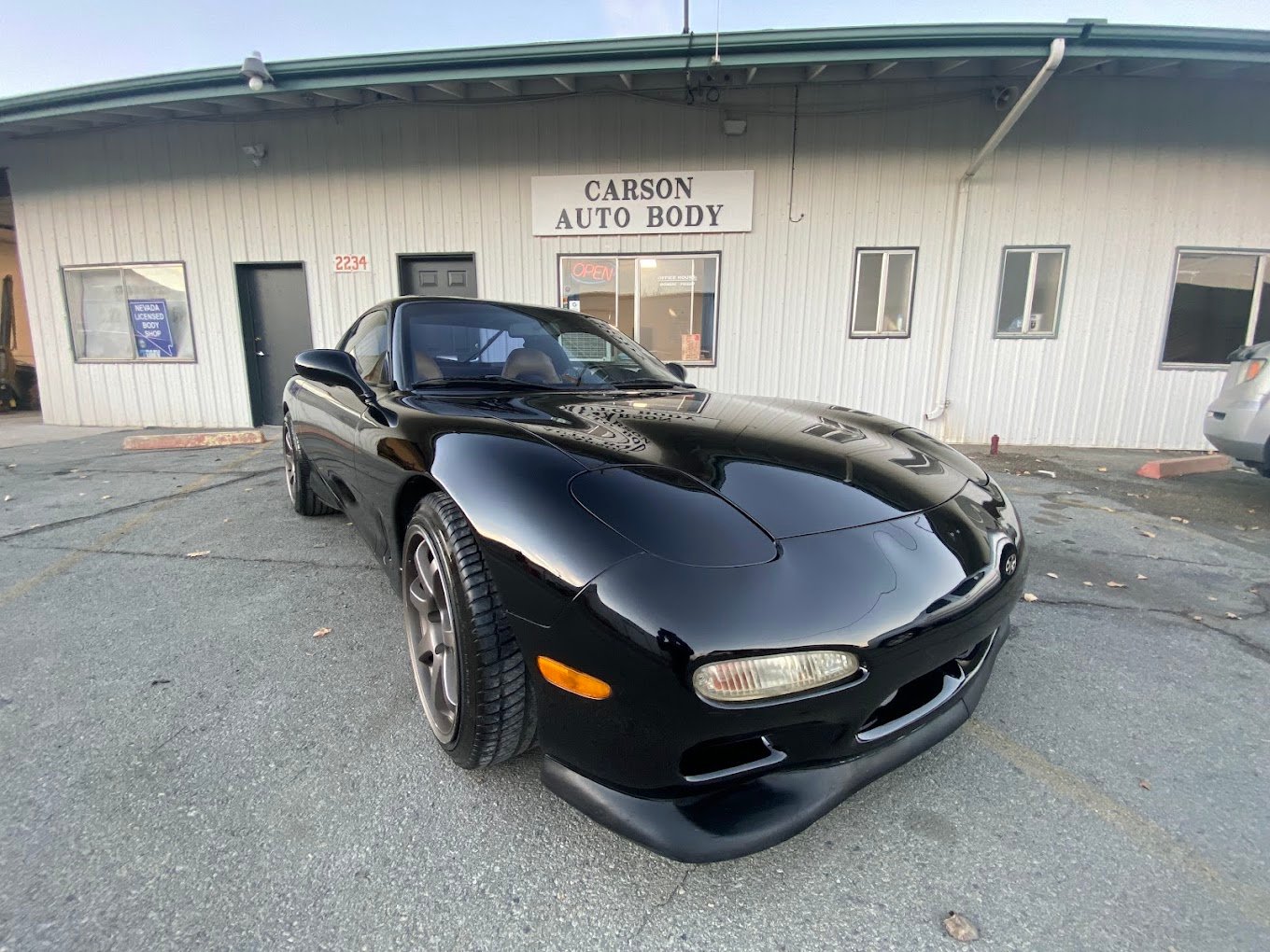 One More Clean Car In Front Of Shop at Carson Auto Body