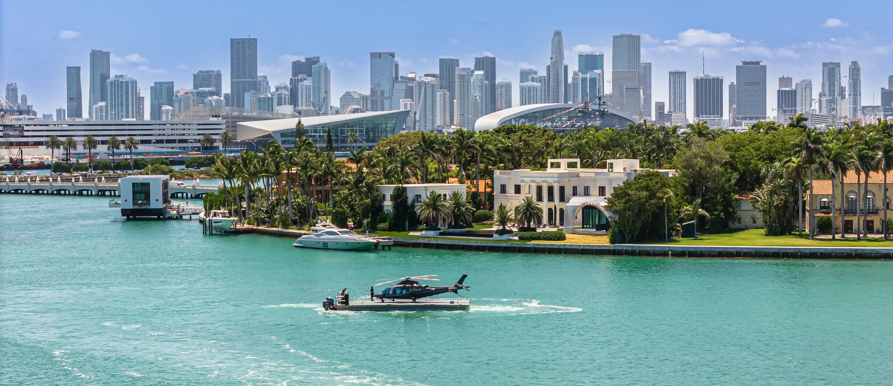 ilandmiami helicopter water miami landing 8383958