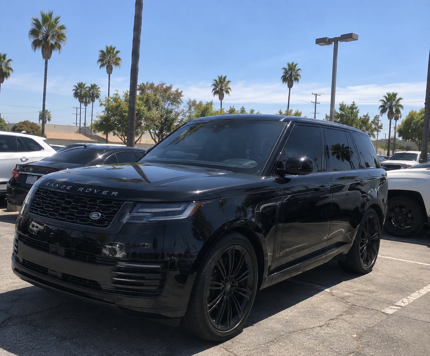 Vehicle with premium window tint by South Coast Shade