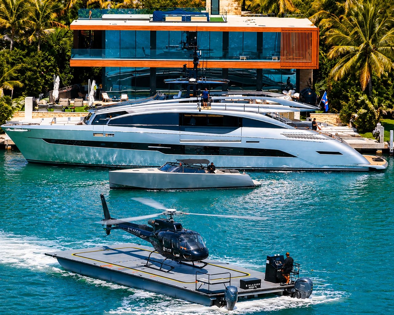 ilandmiami miami helicopter landing pad 1370591