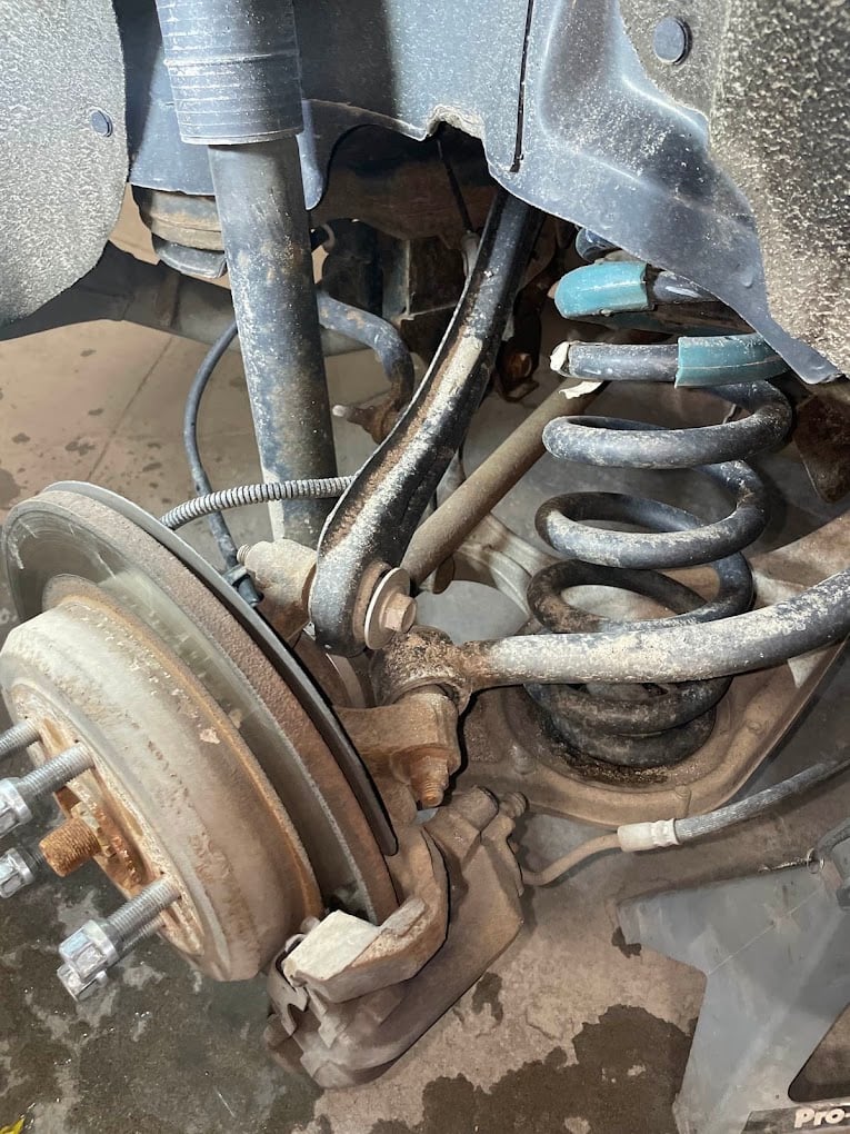 Collision repair work