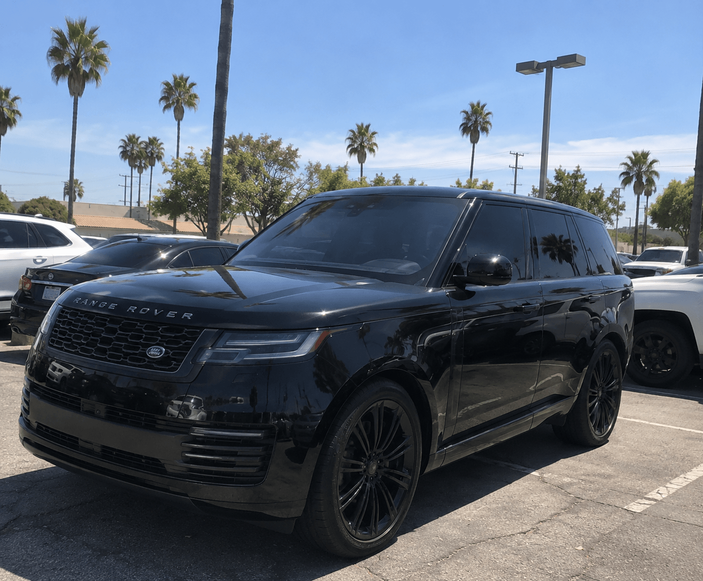 South Coast Shade project: range rover
