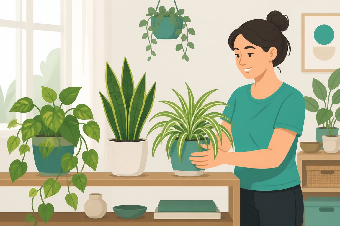 What are the easiest houseplants for beginners?