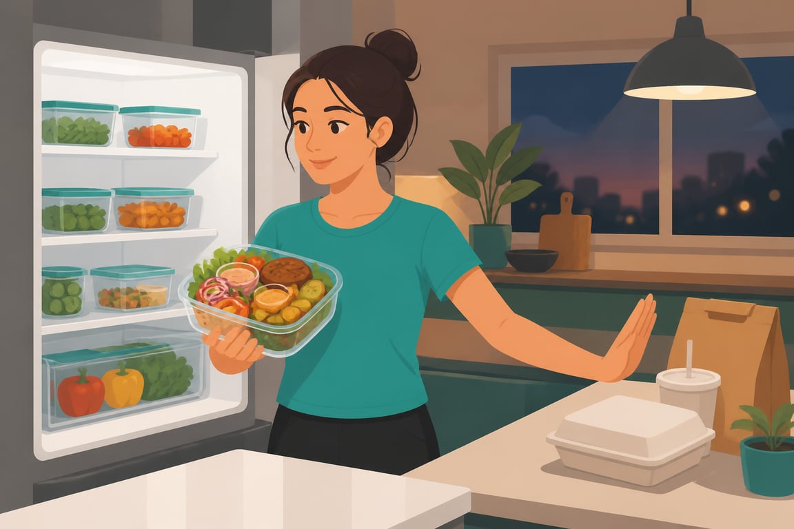 How do I meal prep for fast-food cravings and still eat healthy?