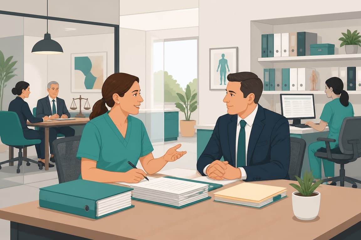 Where do legal nurse consultants work?