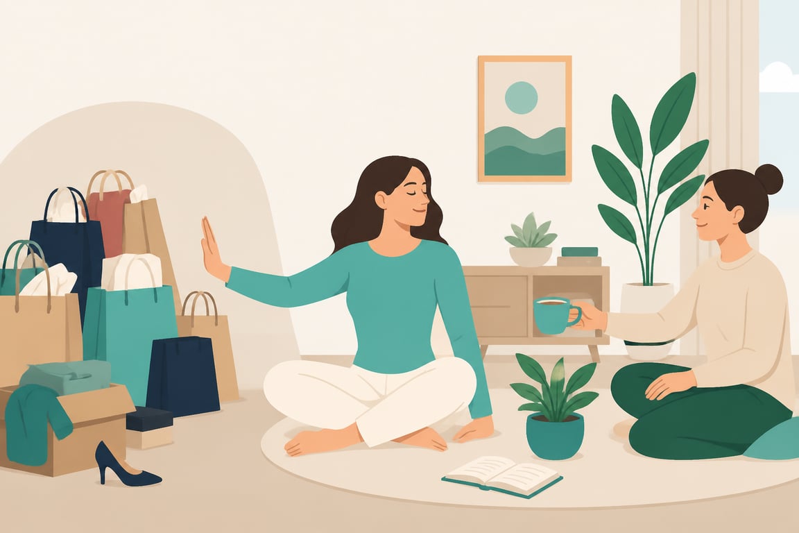 How does consumerism affect mental health and happiness?