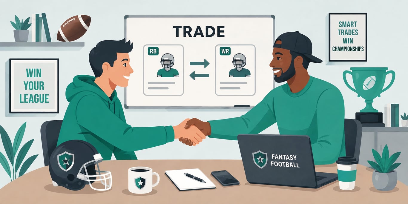 How do fantasy football trades work, and how can I make better trades?