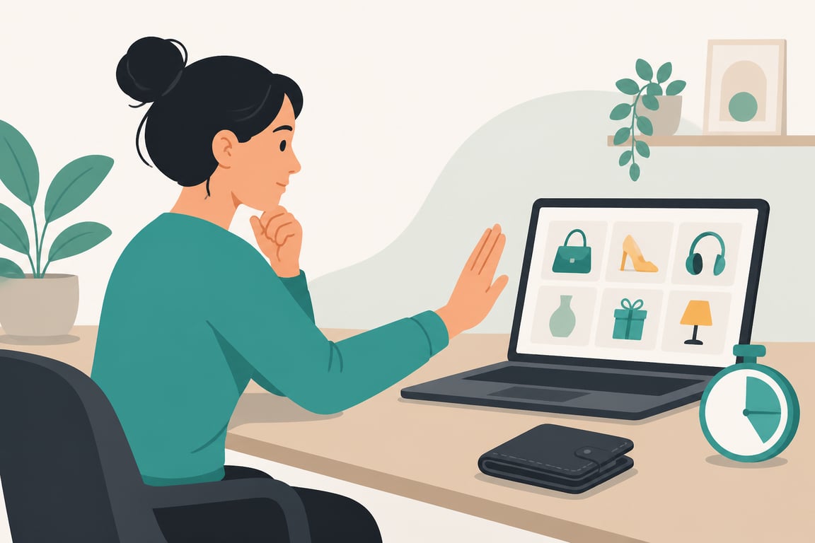 How can I stop impulse buying online?