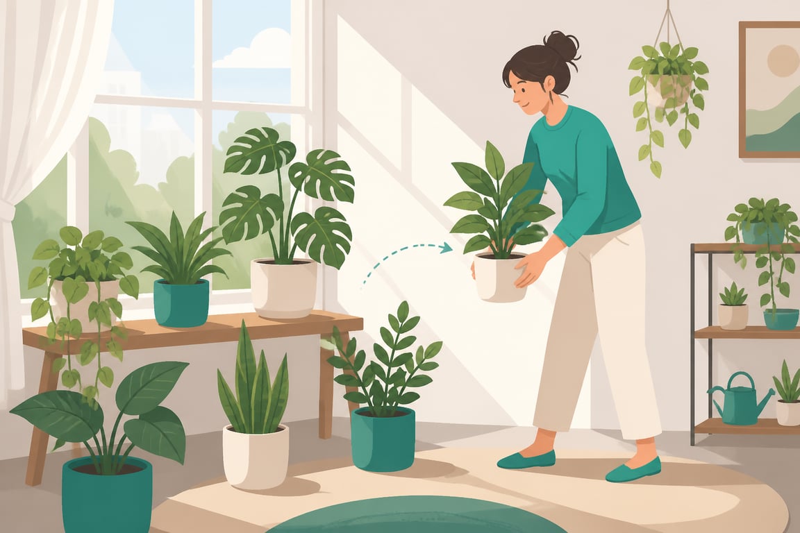 How much light do indoor plants need?