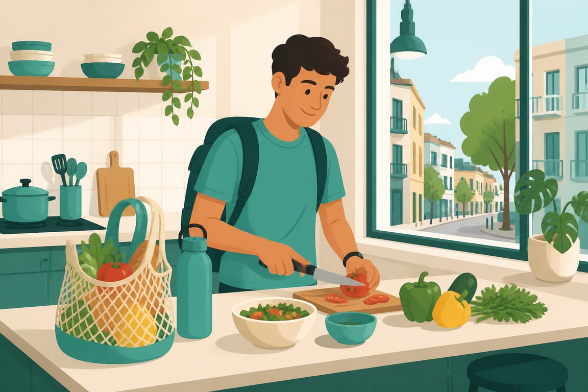 How can I travel on a budget without spending too much on food?