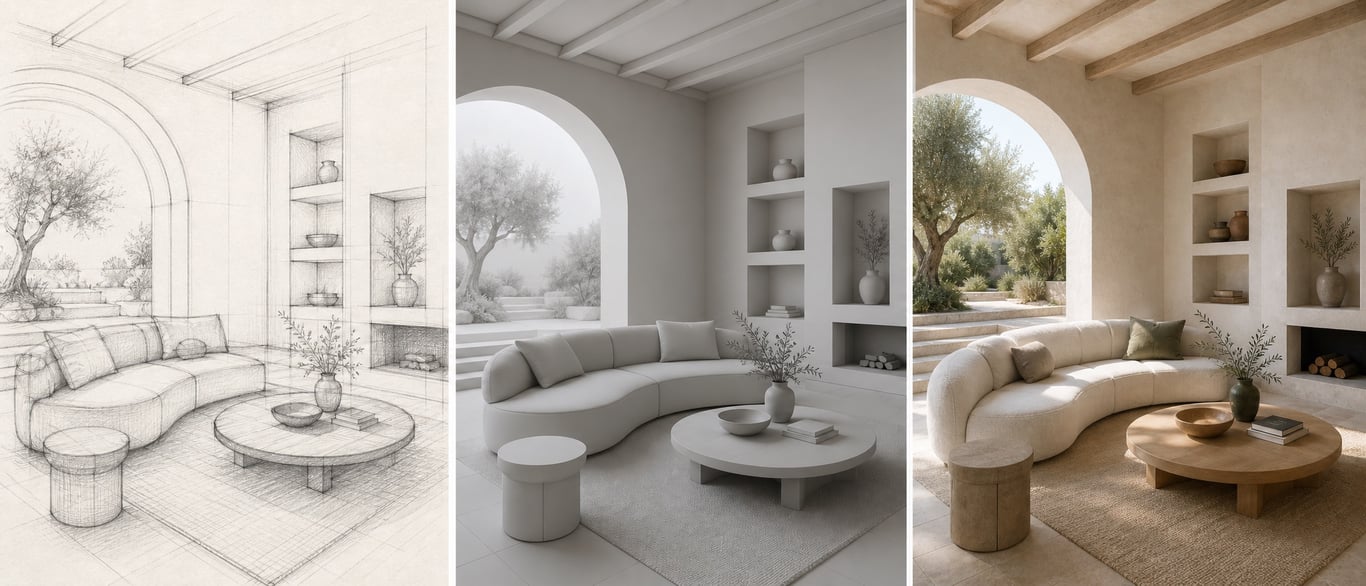archviz stages