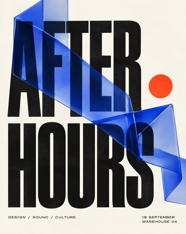graphic poster