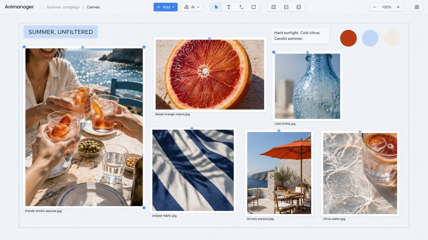 social moodboard