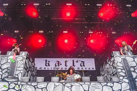 Katla on stage, 27 JUN 2026