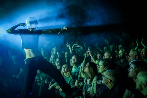 Kellermensch on stage at Train, 05 MAR 2014