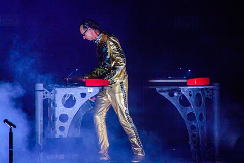 Rammstein on stage, 02 JUN 2023