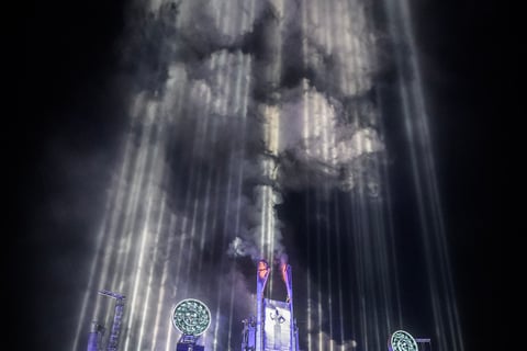 Rammstein on stage, 02 JUN 2023
