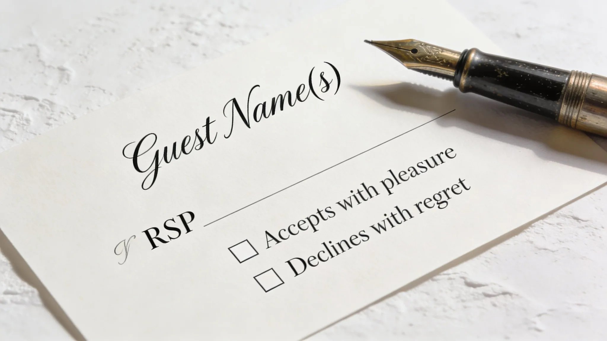 Cover Image for Master Your RSVP for Wedding Planning