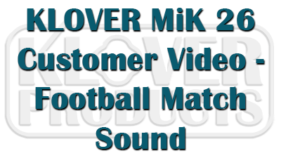 Parabolic Mic Football Match Sound