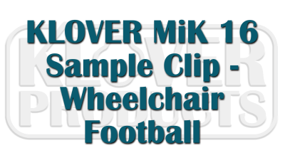 KM-16 Sample Clip Wheelchair Football