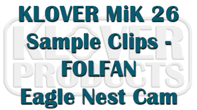 KM-16 Sample Clip FOLFAN Nest Cam