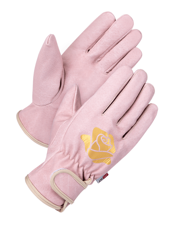 Rose Bloom Garden Gloves in use