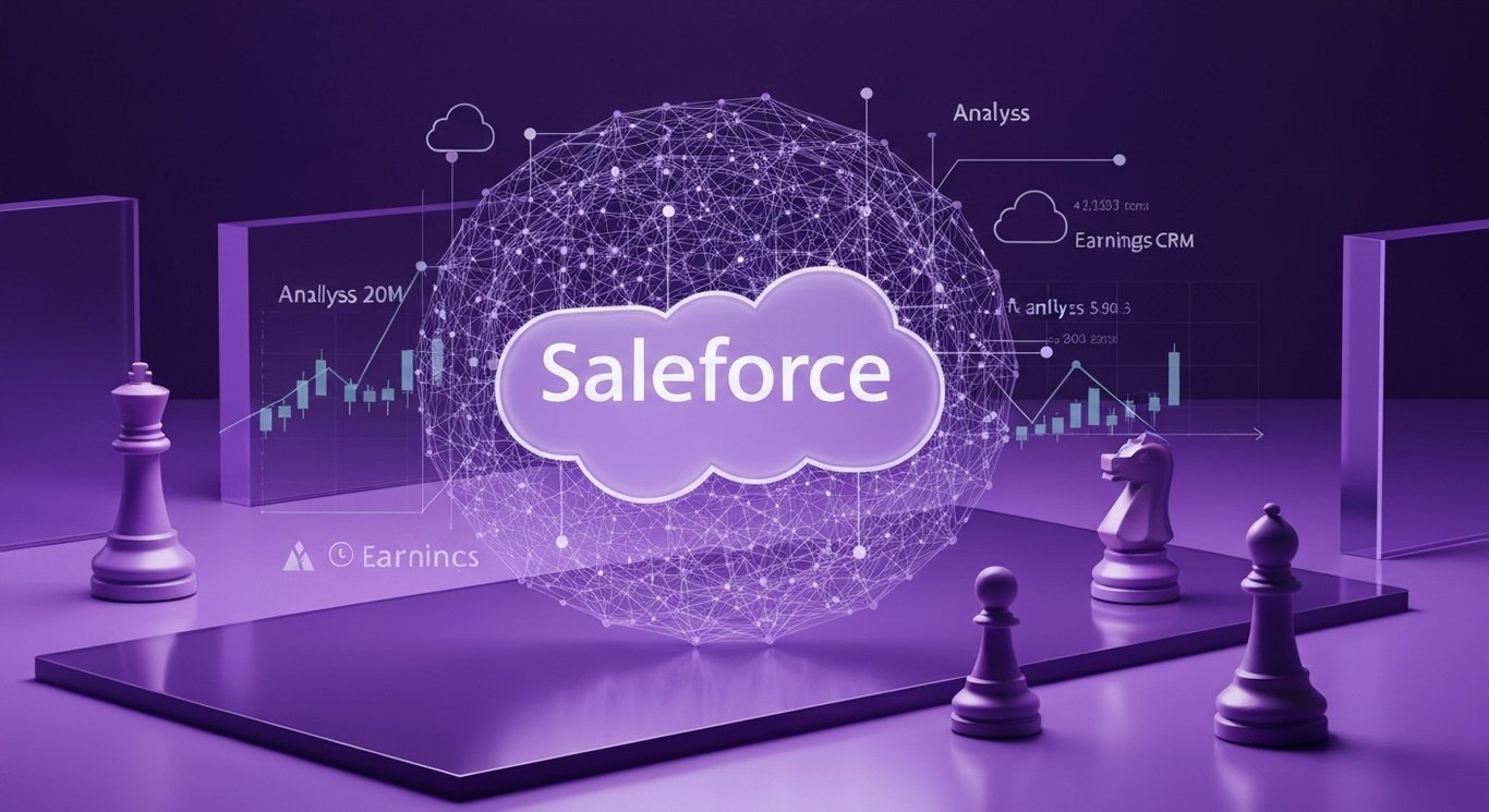 Salesforce stock outlook with AI growth from Agentforce and Data Cloud, upcoming earnings expectations, competitive position,
