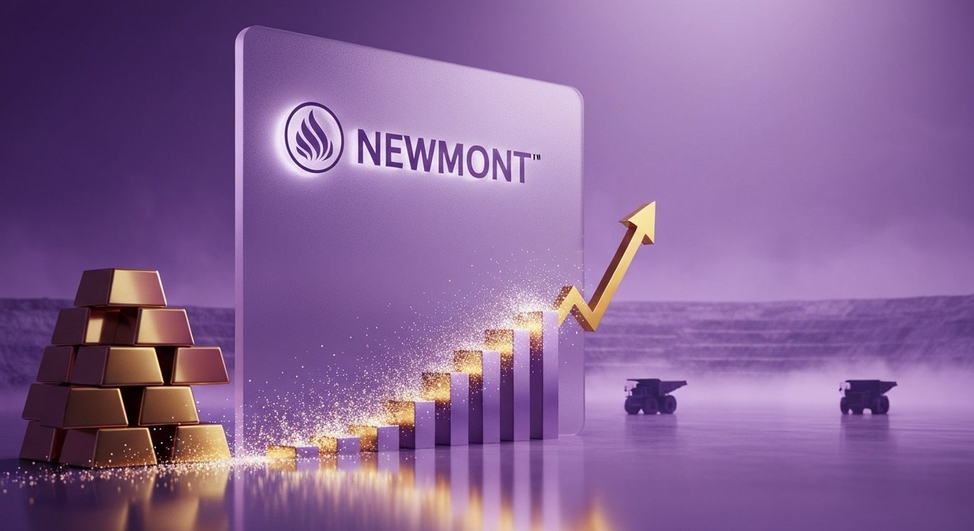 Newmont debt reduction strategy with mining imagery, capital allocation and peer comparison signals, assessing stock rally’s