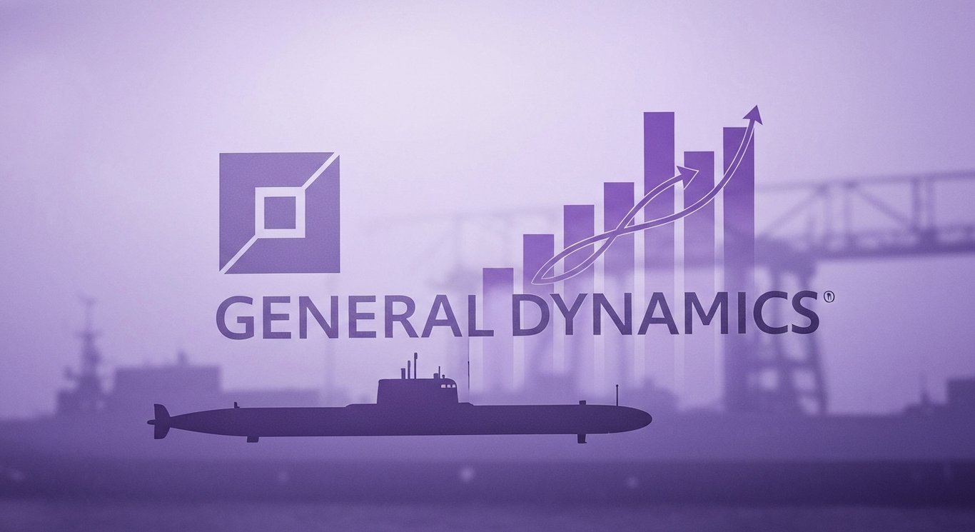 General Dynamics Navy contracts analysis, submarine programs, backlog growth, defense spending impact, market position and GD