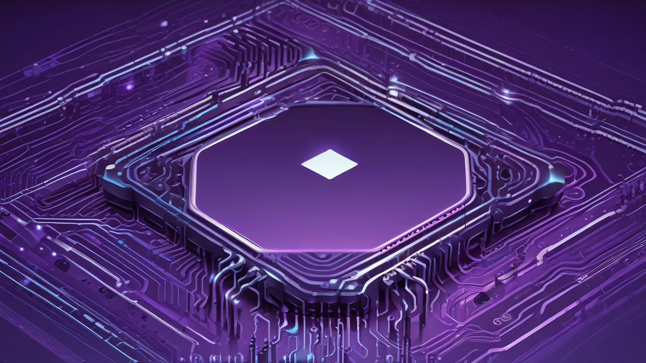 Qualcomm (QCOM) stock performance header image. Visualizing strategic growth in AI, Automotive, and IoT sectors, showcasing strong financial results and market momentum for the semiconductor leader.