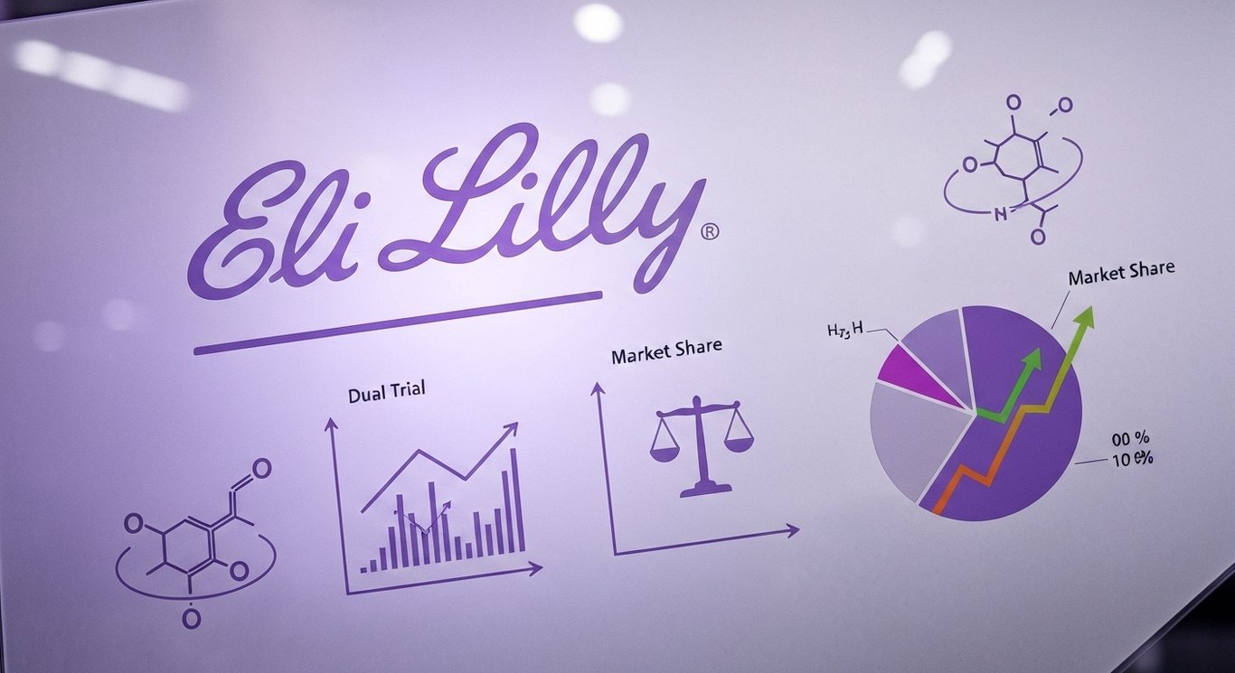 Eli Lilly Zepbound vs Wegovy analysis with superior weight loss efficacy, market share outlook, investor sentiment, and Lilly
