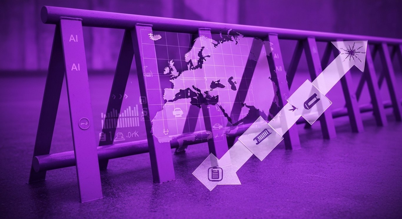 EU steel tariffs impact European autos, AI tech valuations caution, rotation into Consumer Staples and Utilities signal risk,