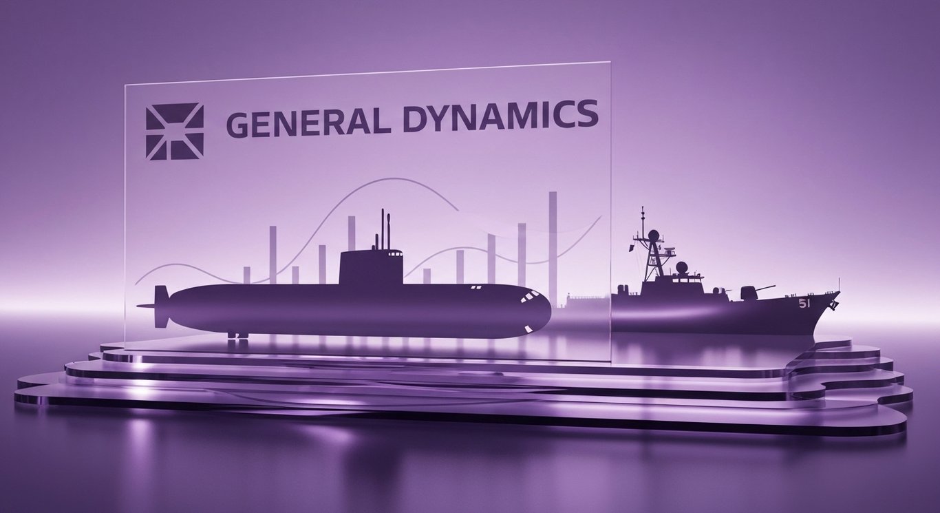 General Dynamics shipbuilding backlog featuring Virginia-class submarines and DDG-51 destroyers, highlighting revenue clarity