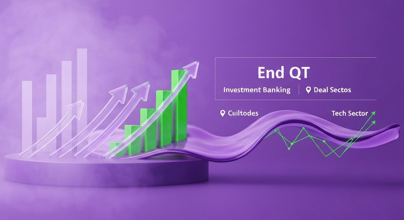 Financial markets: Q3 earnings rebound, higher investment banking fees, potential QT end boosting liquidity, tech sector disp