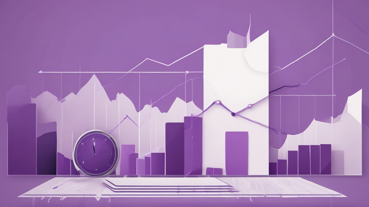 Professional graphic representing financial data and growth charts, illustrating the analysis of Ameriprise Financial's Q1 2025 earnings report and wealth management performance.