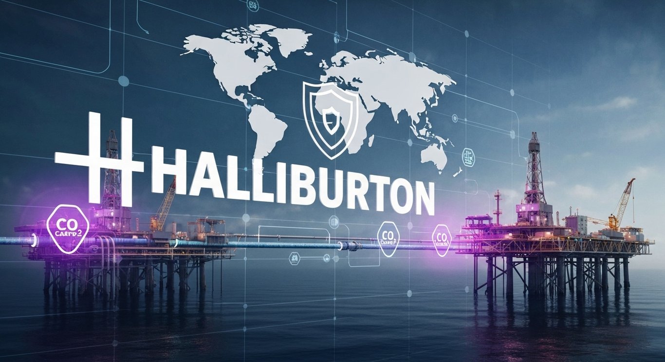 Halliburton expansion strategy with tech leadership, digital transformation, CCS, North Sea contracts, and energy security &