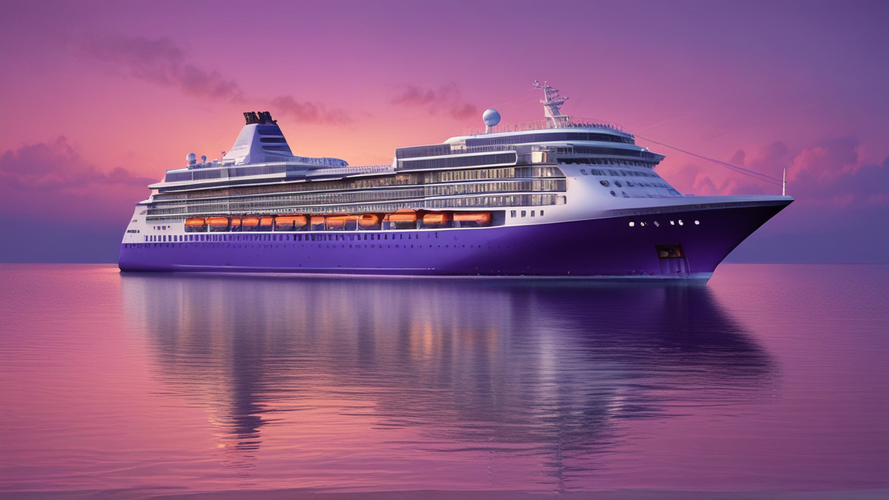 Carnival Corporation: Cruise ship sailing, representing debt refinancing, destination development (Celebration Key), and industry trends. #cruisestock #debtrefinancing #tourism