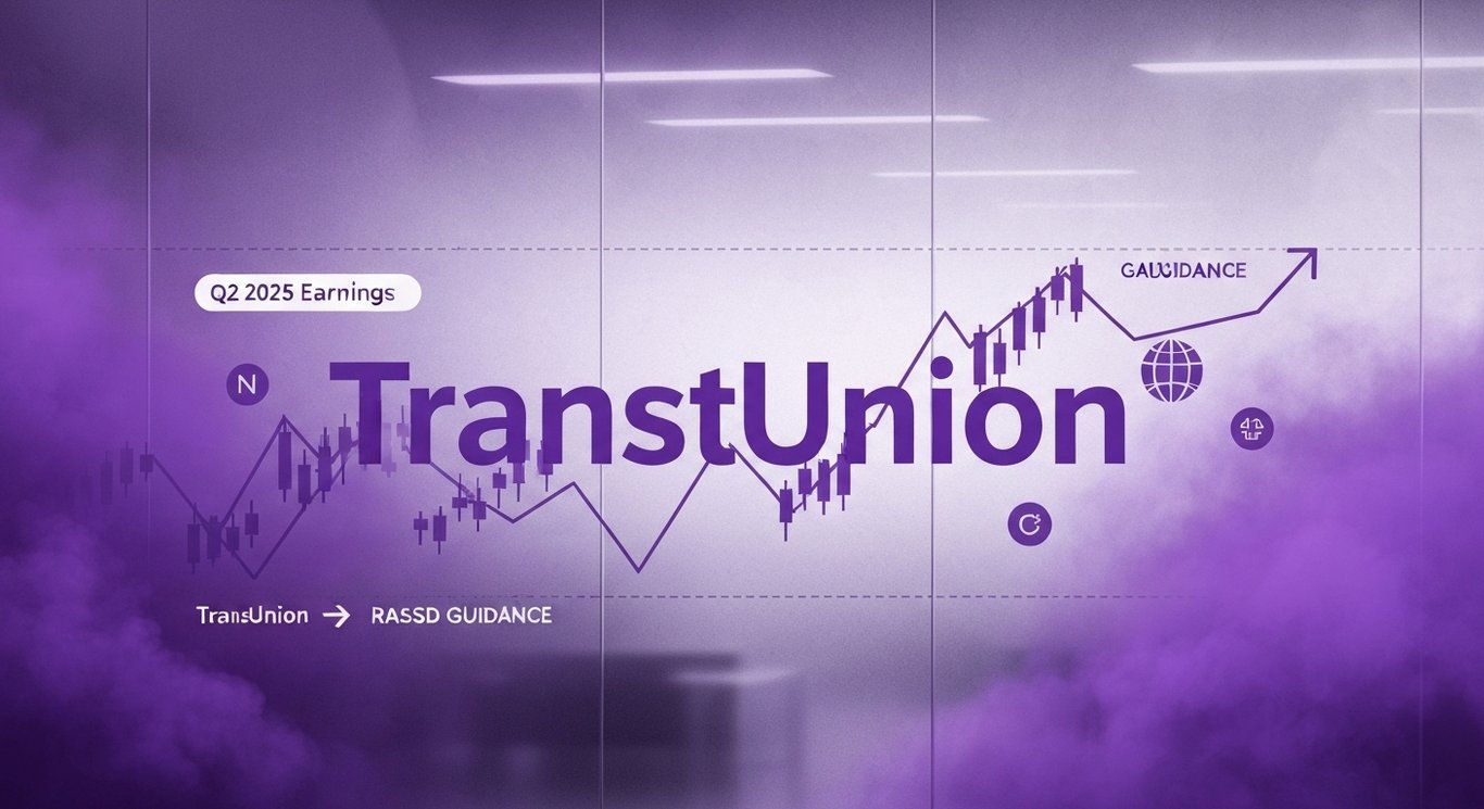 TransUnion (TRU) stock valuation disconnect analysis with Q2 2025 earnings, raised guidance, competition, and macroeconomic因素