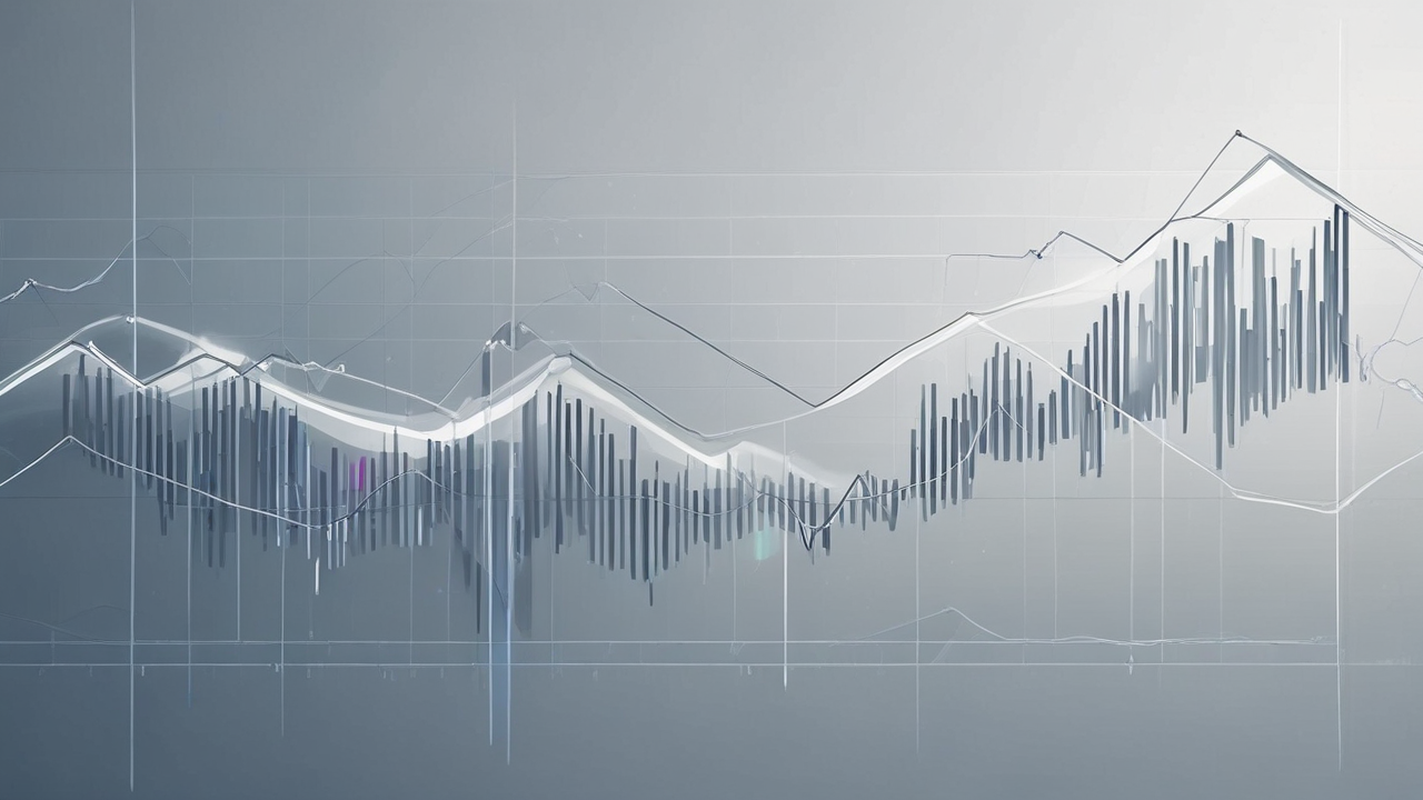 Digital illustration of a downward trending financial graph, representing Charter Communications stock decline amidst securities fraud investigations and Q2 2025 subscriber losses. The image reflects market disruption, financial scrutiny, and investor implications for CHTR.