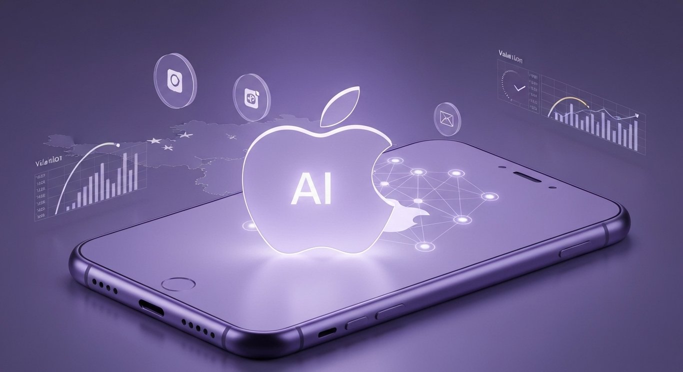 Apple iPhone 17 launch and Apple Intelligence analysis with China market, Services revenue, valuation metrics, catalysts and