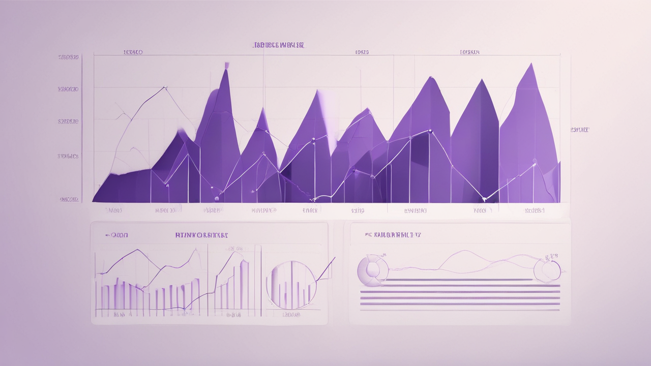 Visual representation of financial data trends related to M&T Bank's Q1 2025 earnings, deposits, and loans, summarizing the key points of the analysis.