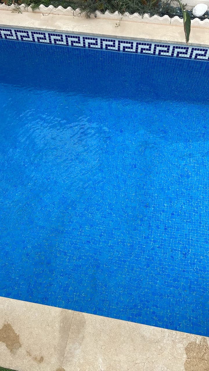 After: Pool left clean and clear