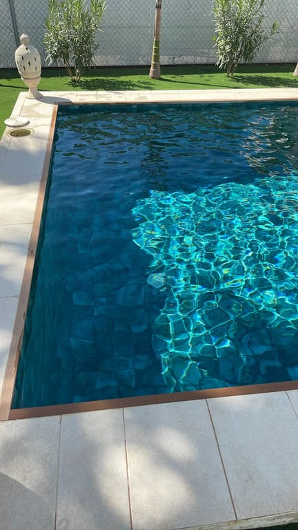 Pool left clean and clear
